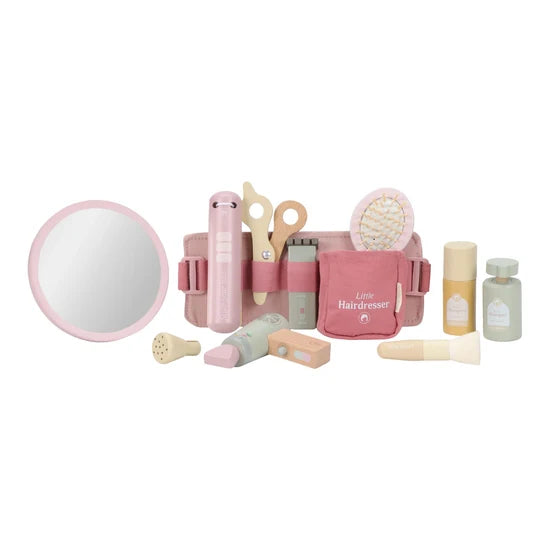 Wooden Hair Dresser Set