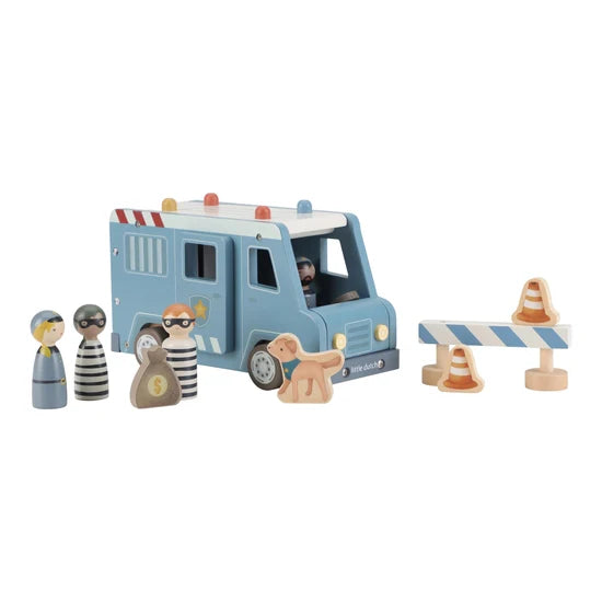 Wooden Police Van