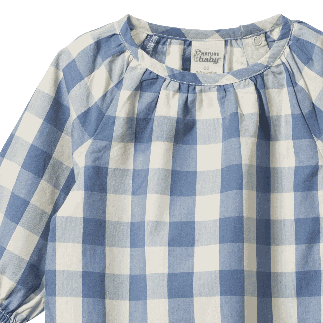 Meadow Bluebell Check Bodysuit