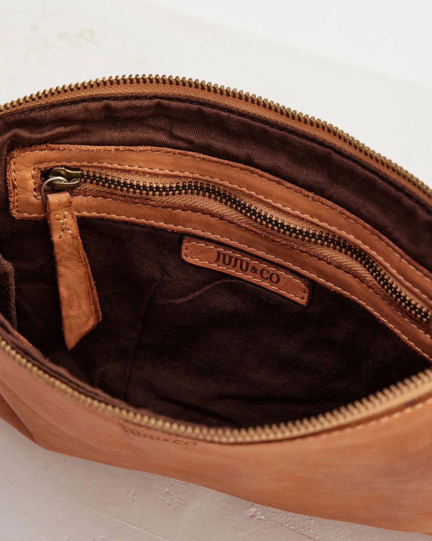 Juju & Co. Monterey Crossbody Tan