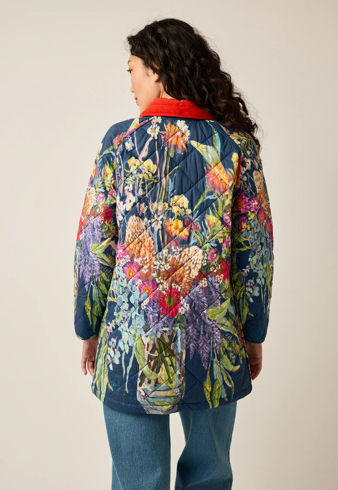 Nancybird Flora Trench Coat- Blossom Bouquet
