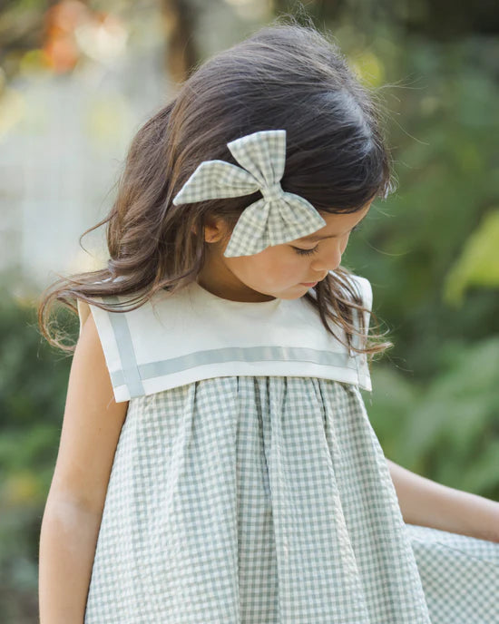 Daisy Dress Eucalyptus Check