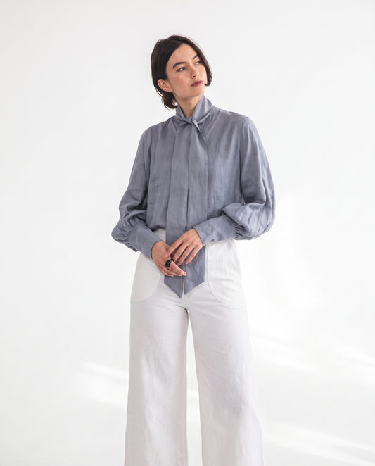 Peggy Lightweight Pants - White