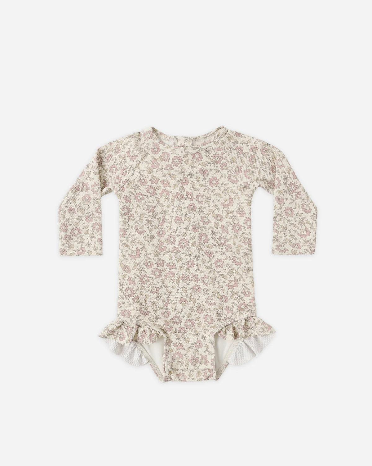 Quincy Mae Olivia Rashguard One-Piece UPF50+ - Dahlia