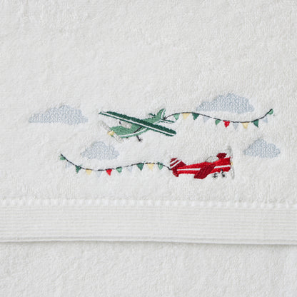 Flying High Bath Towel & Face Washer