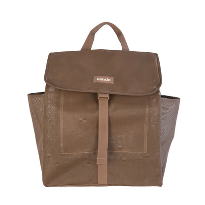 Mesh Beach Hauler Backpack - Espresso
