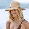 Riviera Raffia Fedora - Natural