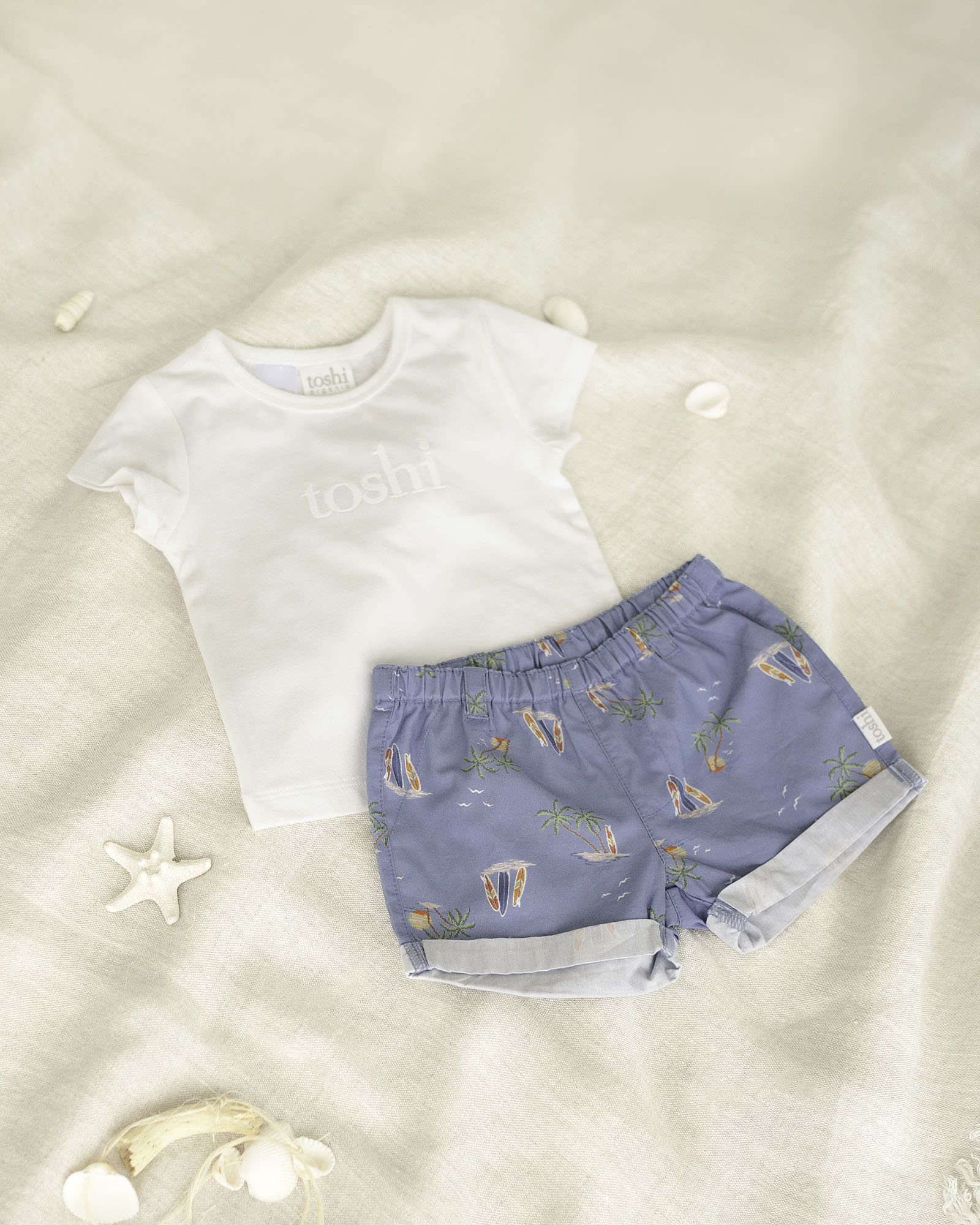 Dreamtime Organic Tee S/S Logo Cream