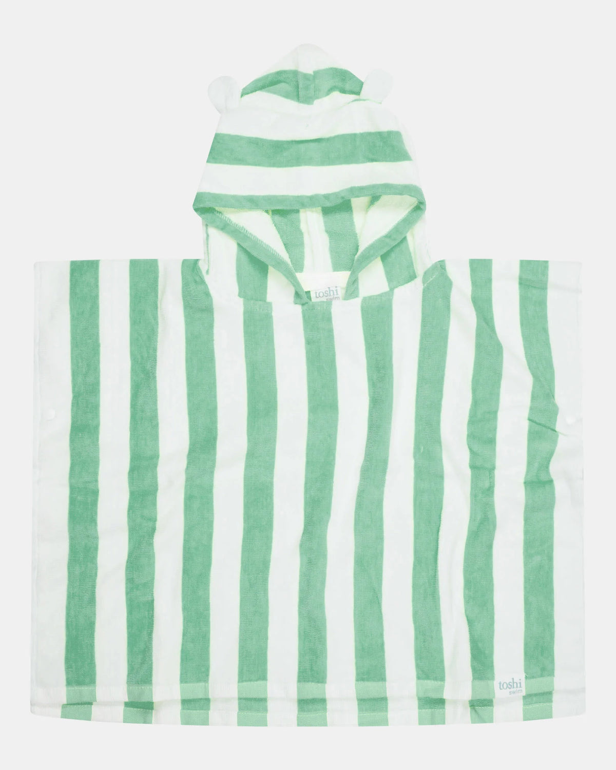 Hooded Beach Towel - Seagrass Green