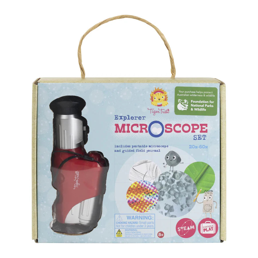 Tiger Tribe Explorer Microscope Set