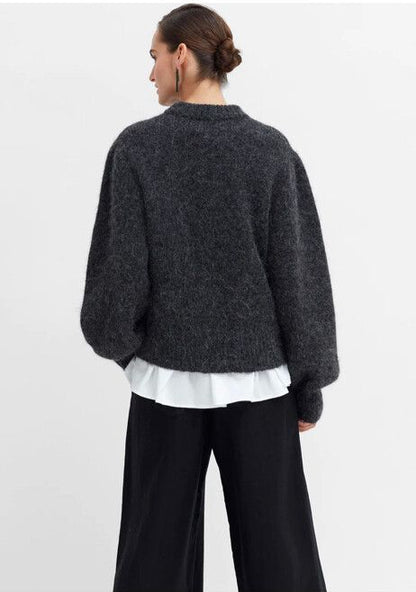 Elk Spikkel Sweater | Charcoal