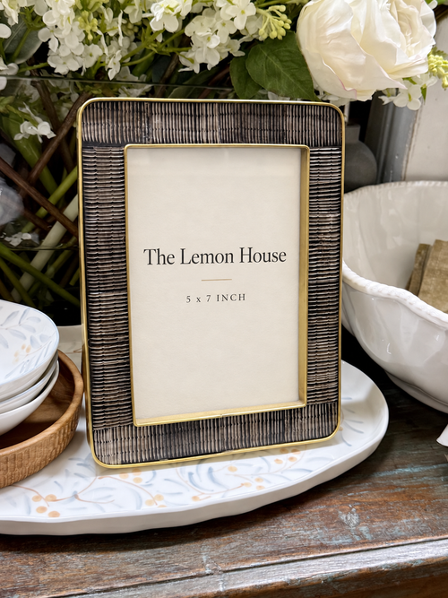 Anika Horn Photo Frame 5 x 7 front view – The Lemon House