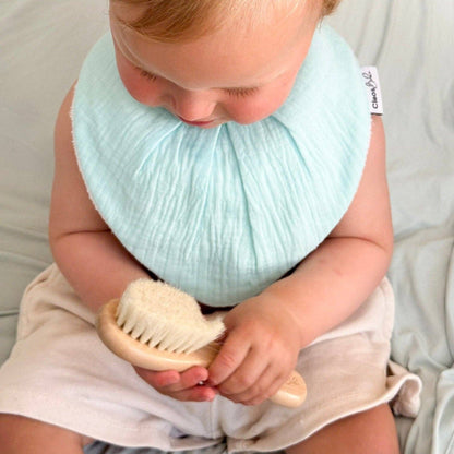 Natural Beach Wood - Baby Hairbrush