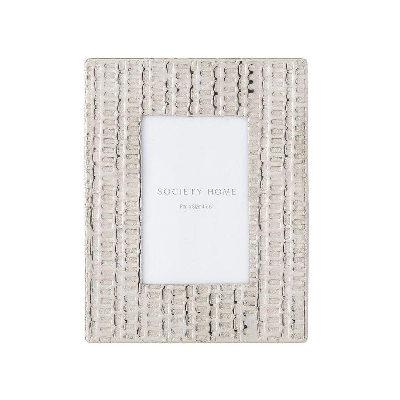 Diondra silver 4 x 6 photo frame