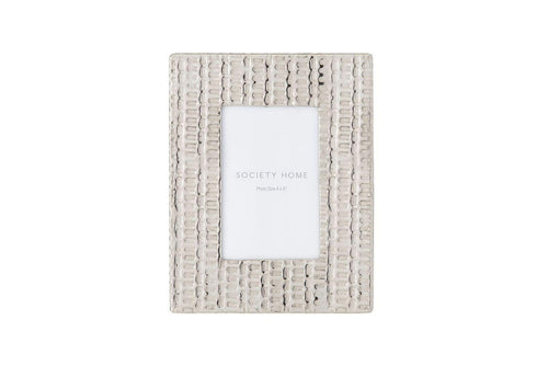 Diondra silver 4 x 6 photo frame