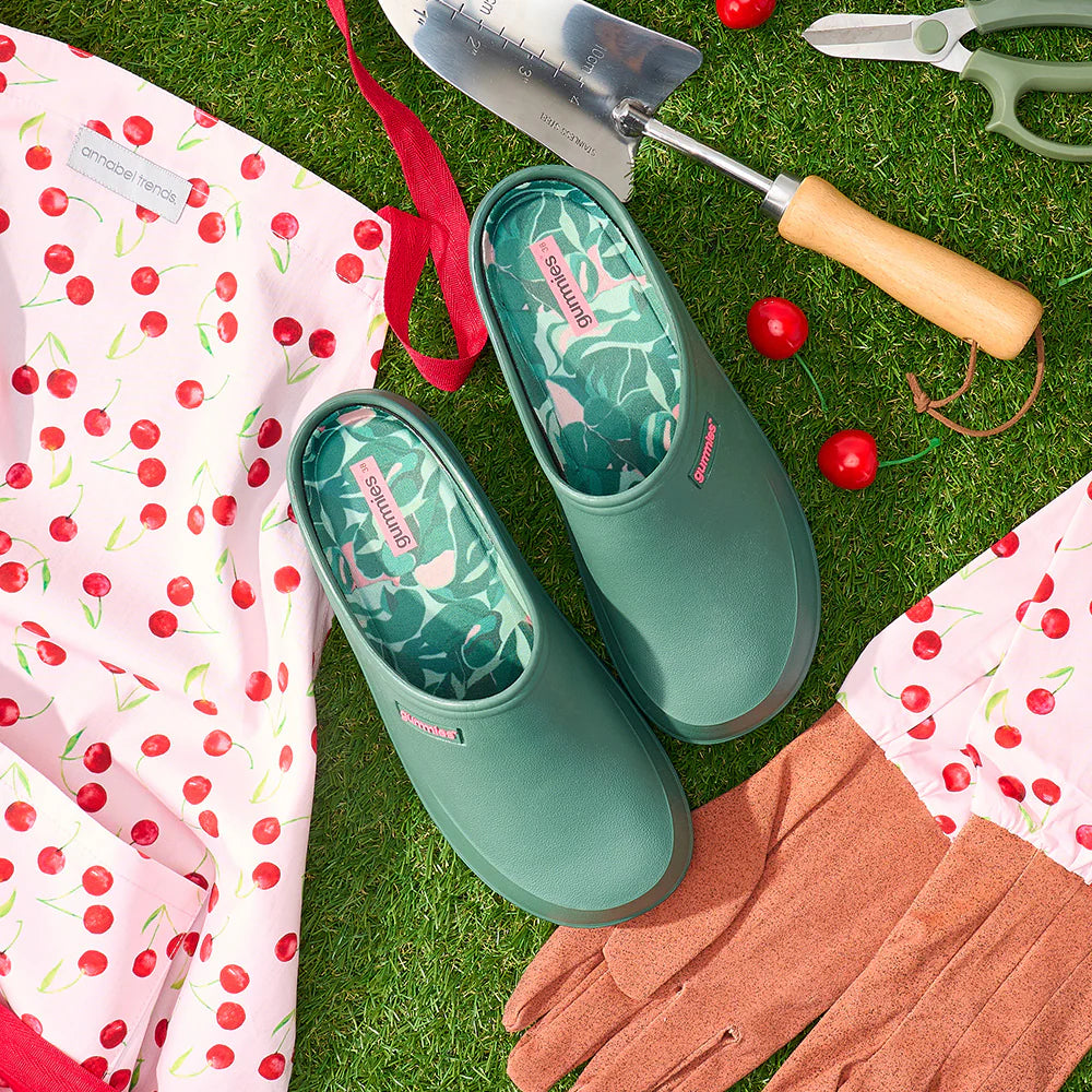 Gummies - Memory Foam Clog - Dark Green