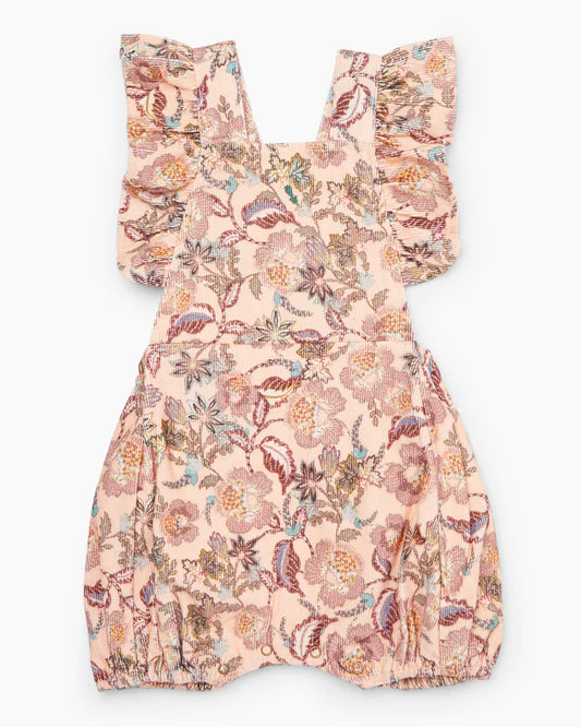 Walnut Lea Romper - Botanical Blush