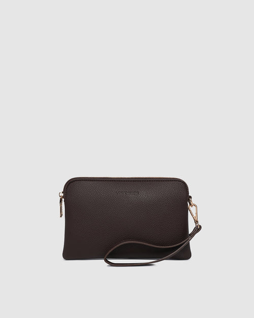Louenhide Poppy Clutch - Chocolate