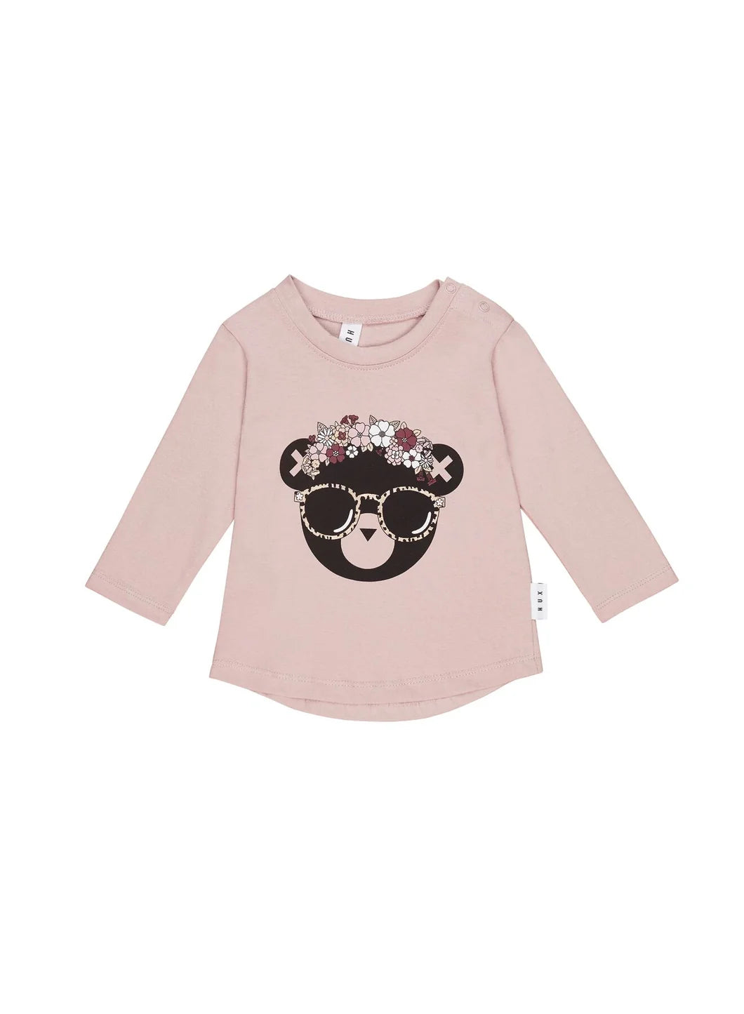 Huxbaby Floral Hux Top – Blush