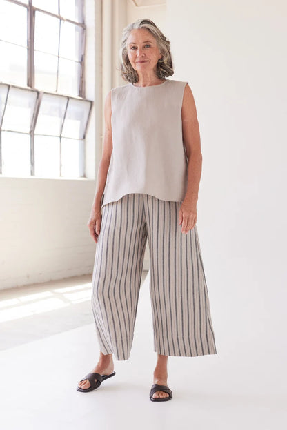 Eva's Sunday Mila Sleeveless Top - Stone