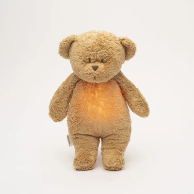 Moonie Organic Humming Bear - Cappuccino