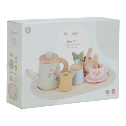Wooden Tea Set