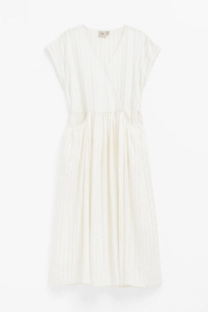Elk Ond Dress- White