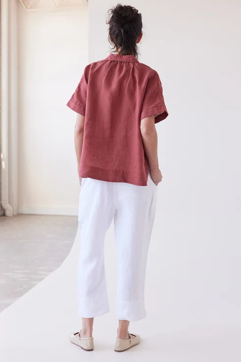 Eva's Sunday Walter Cropped Pant - White
