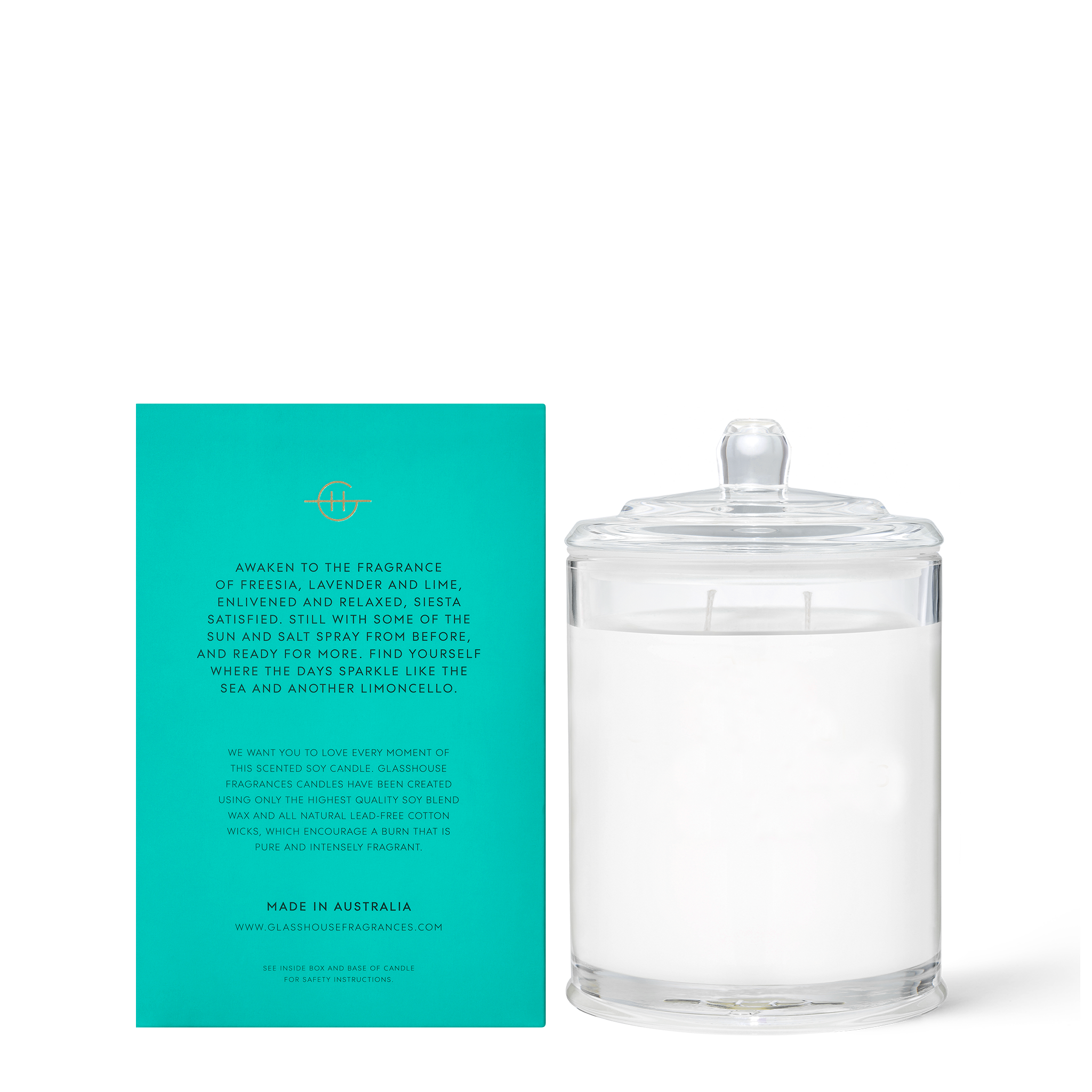 Glasshouse Lost In Amalfi - Candle 380g