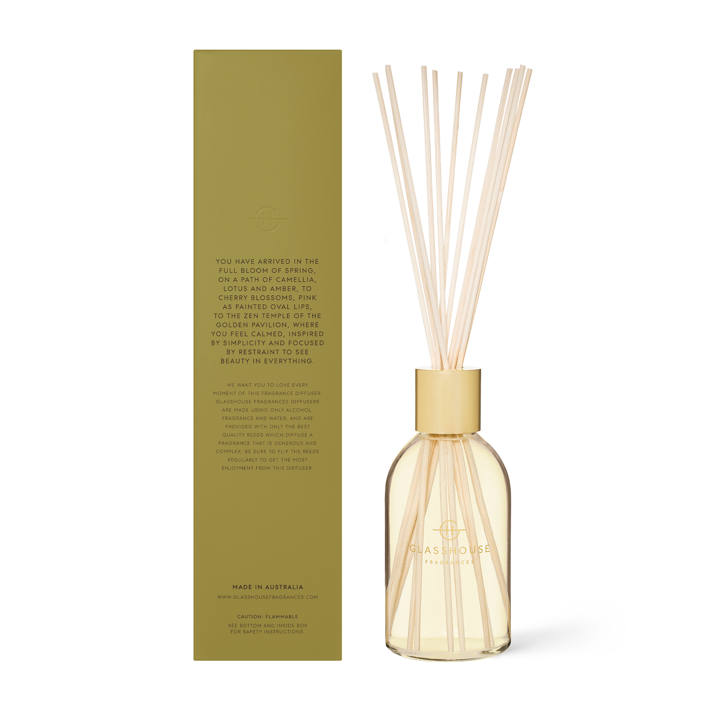 Glasshouse Kyoto In Bloom - 250ml Diffuser