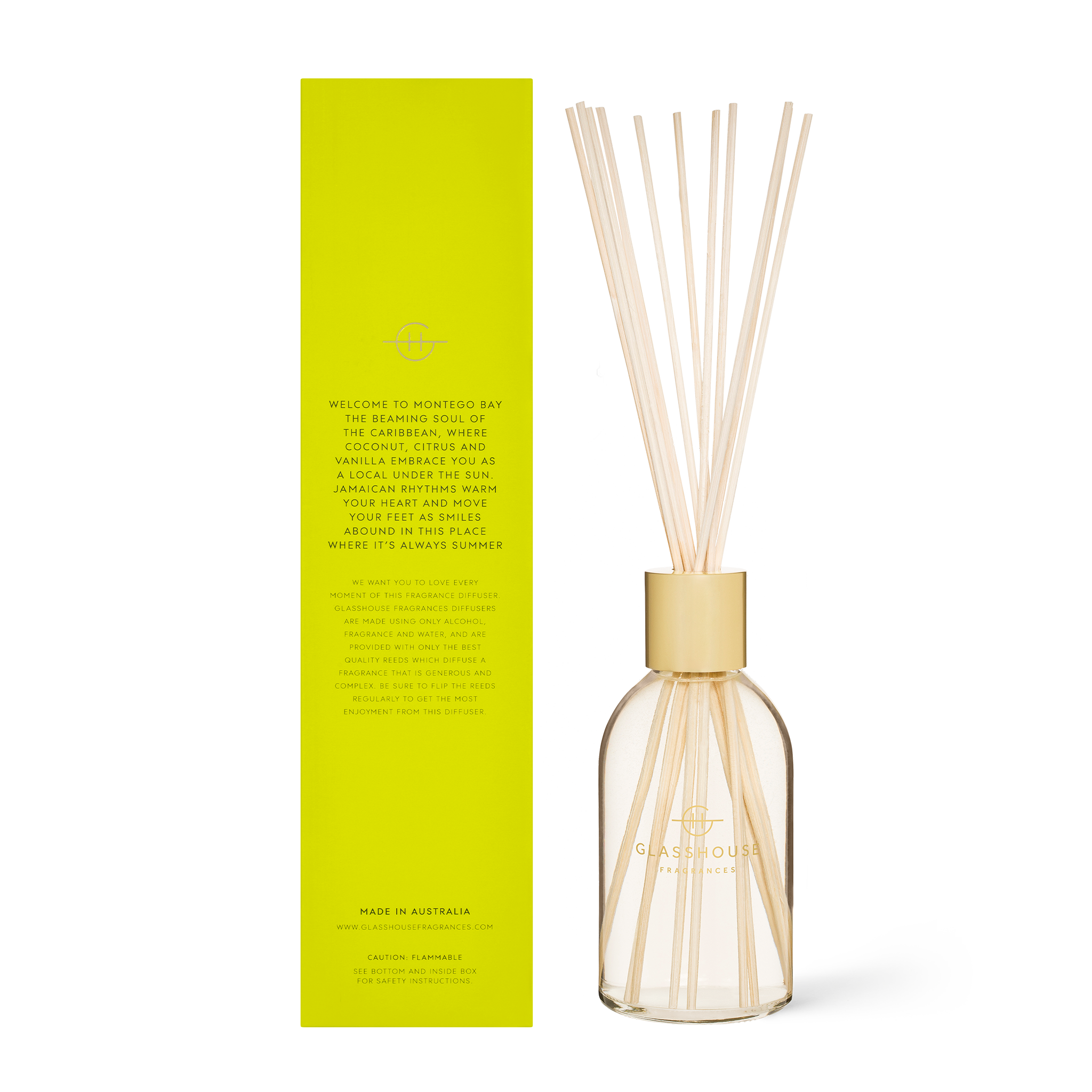 Glasshouse Montego Bay Rhythm - 250ml Diffuser
