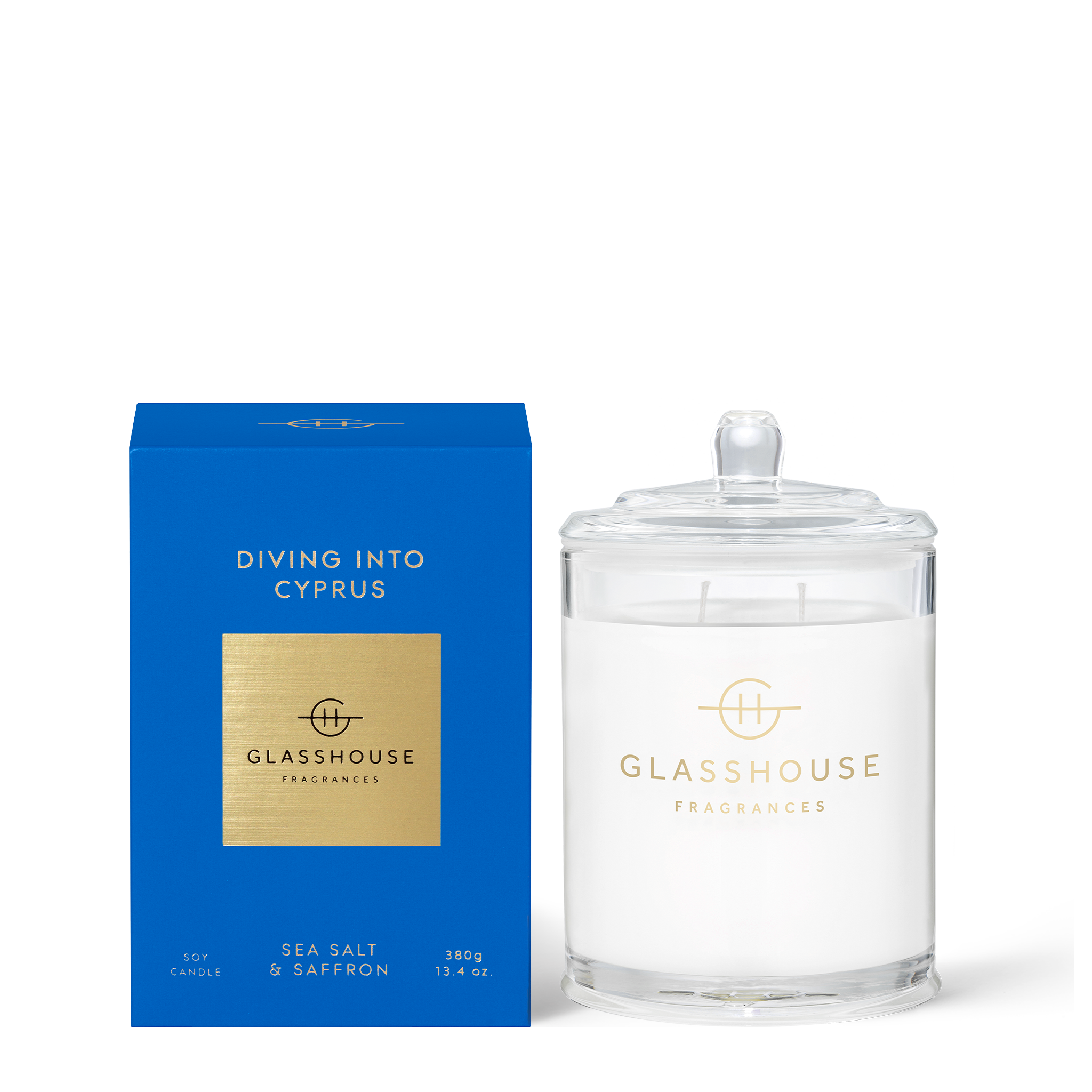 Glasshouse Diving Into Cyprus - Candle 380g 