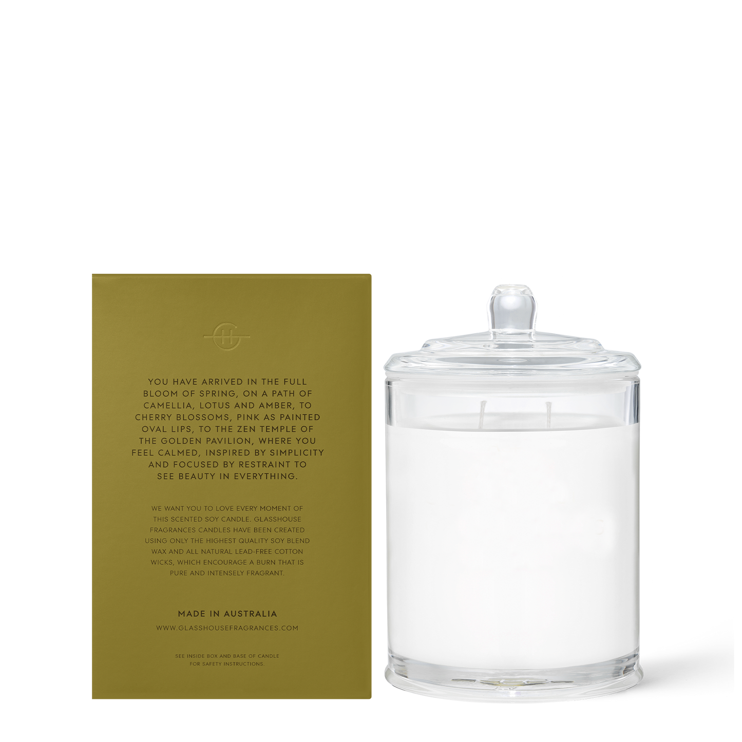 Glasshouse Kyoto In Bloom - Candle 380g 