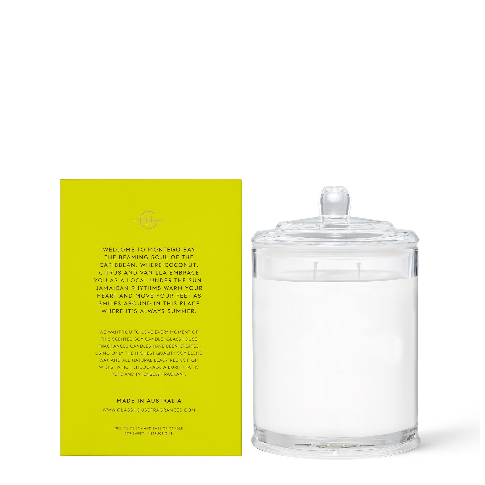 Glasshouse Montego Bay Rhythm - Candle 380g 