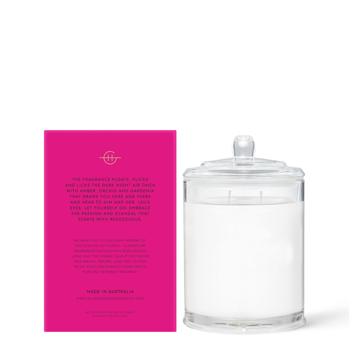 Glasshouse Rendezvous - Candle 380g 
