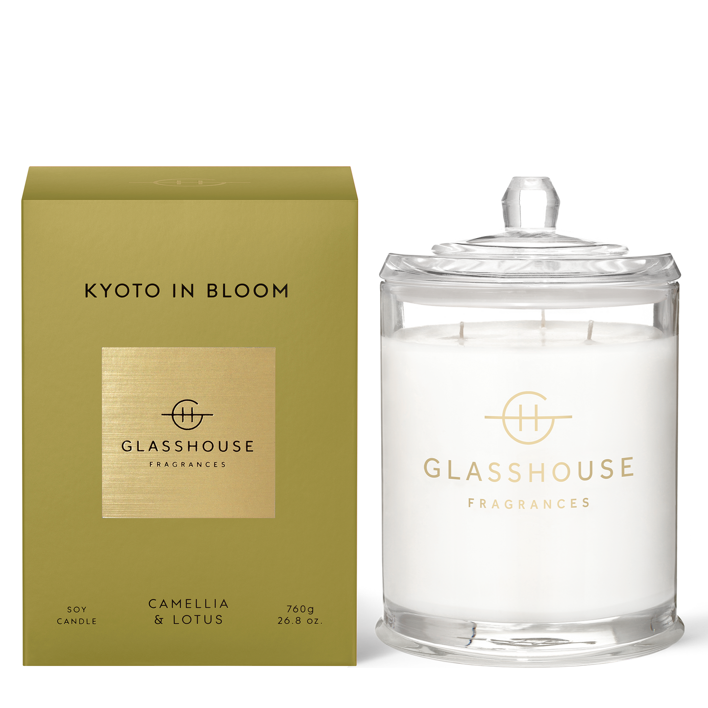 Glasshouse Kyoto In Bloom - Candle 760g