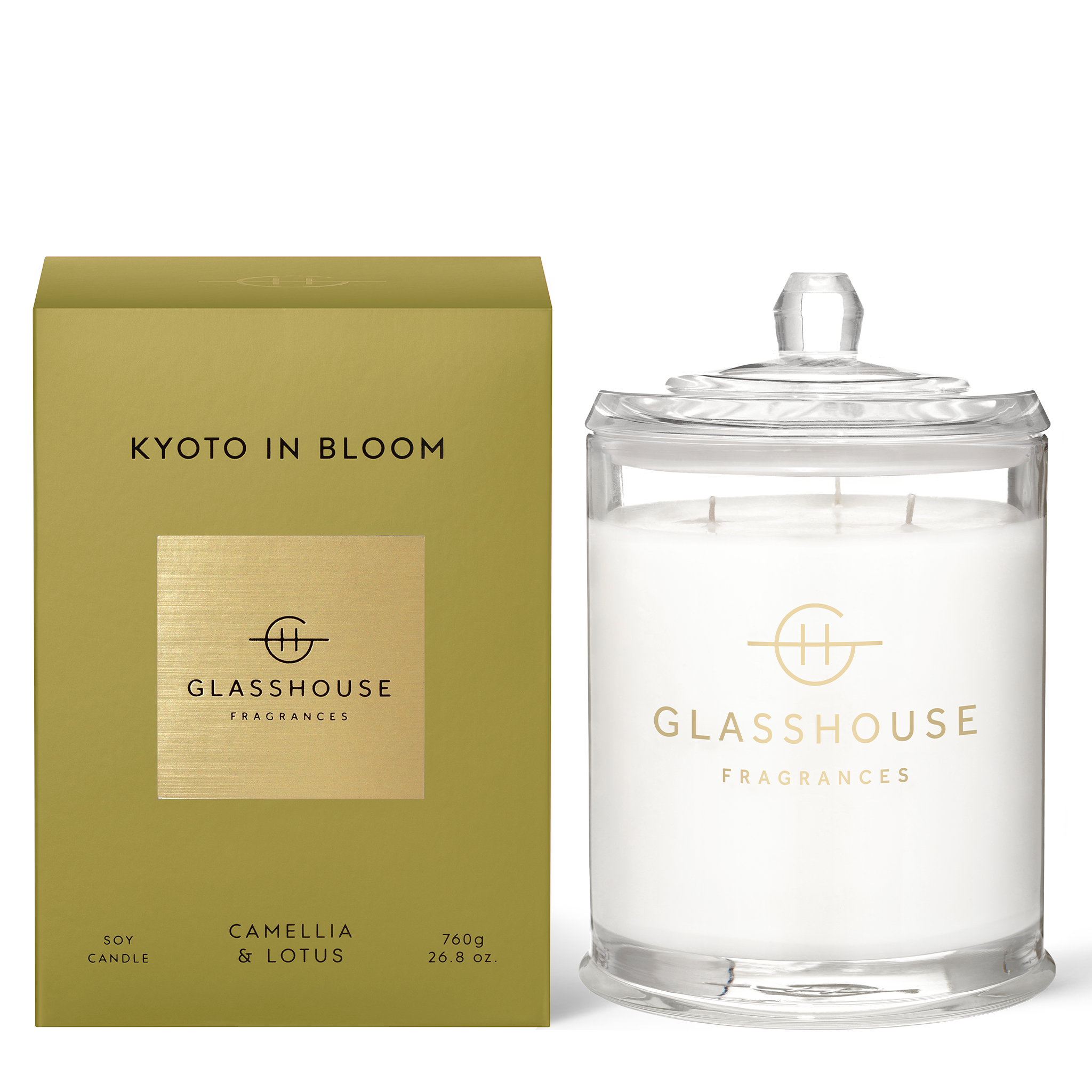 Glasshouse Kyoto In Bloom - Candle 760g